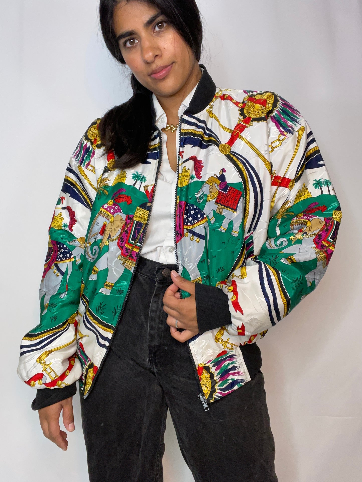 Rare 80s Maharaja Bomber (Medium)