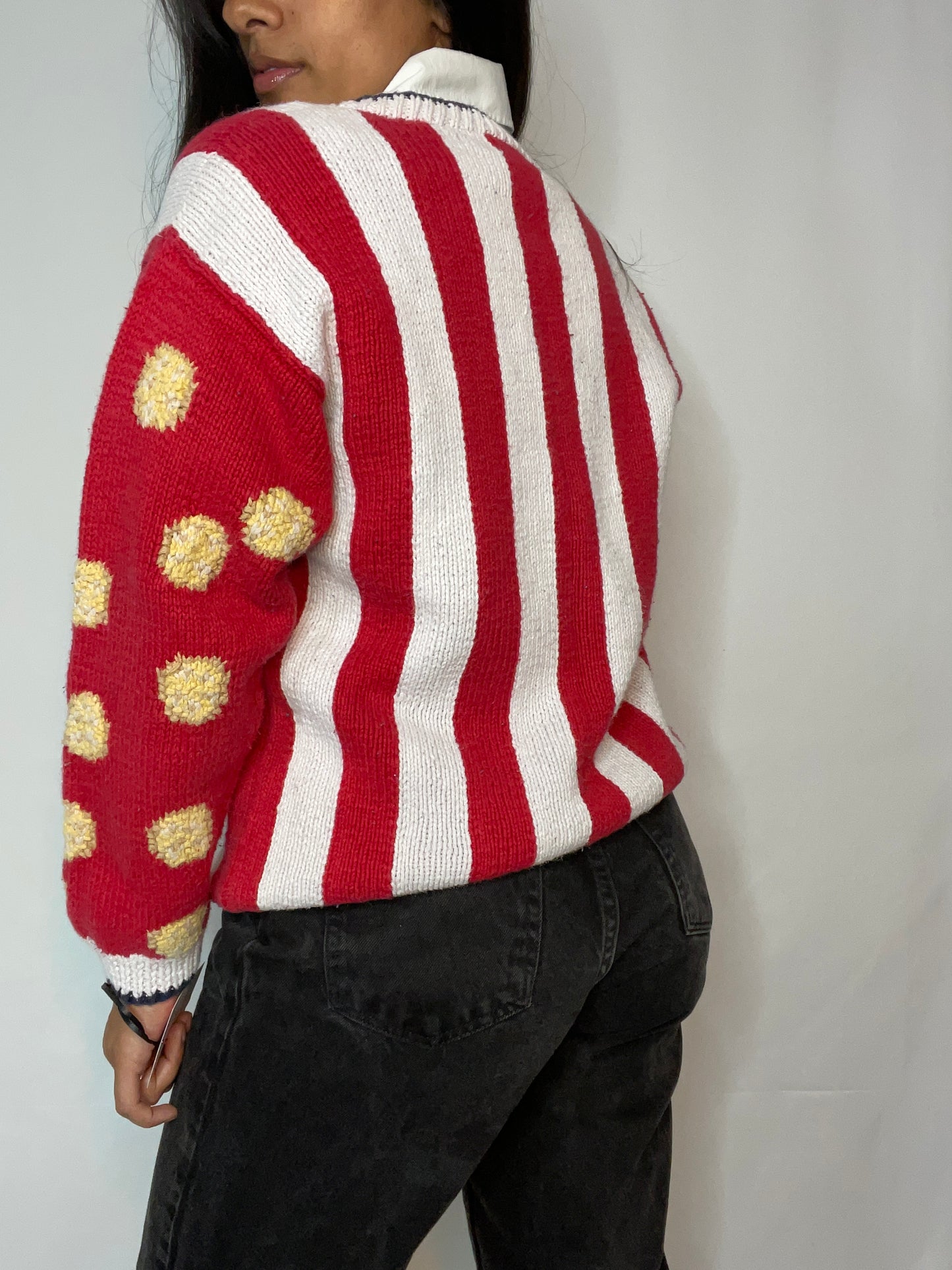 Rare Vtg Ritz Cracker Sweater (S/M)