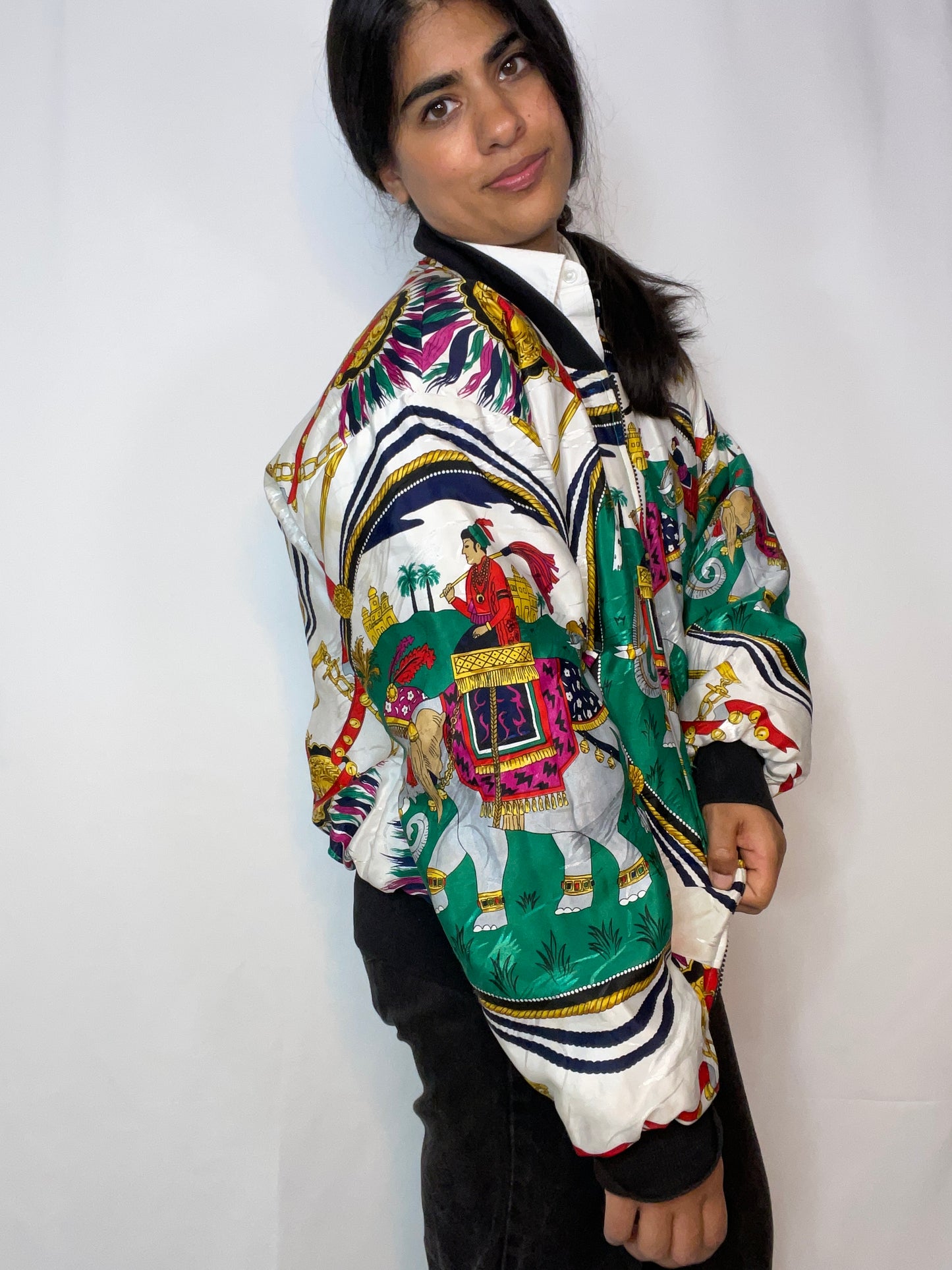 Rare 80s Maharaja Bomber (Medium)